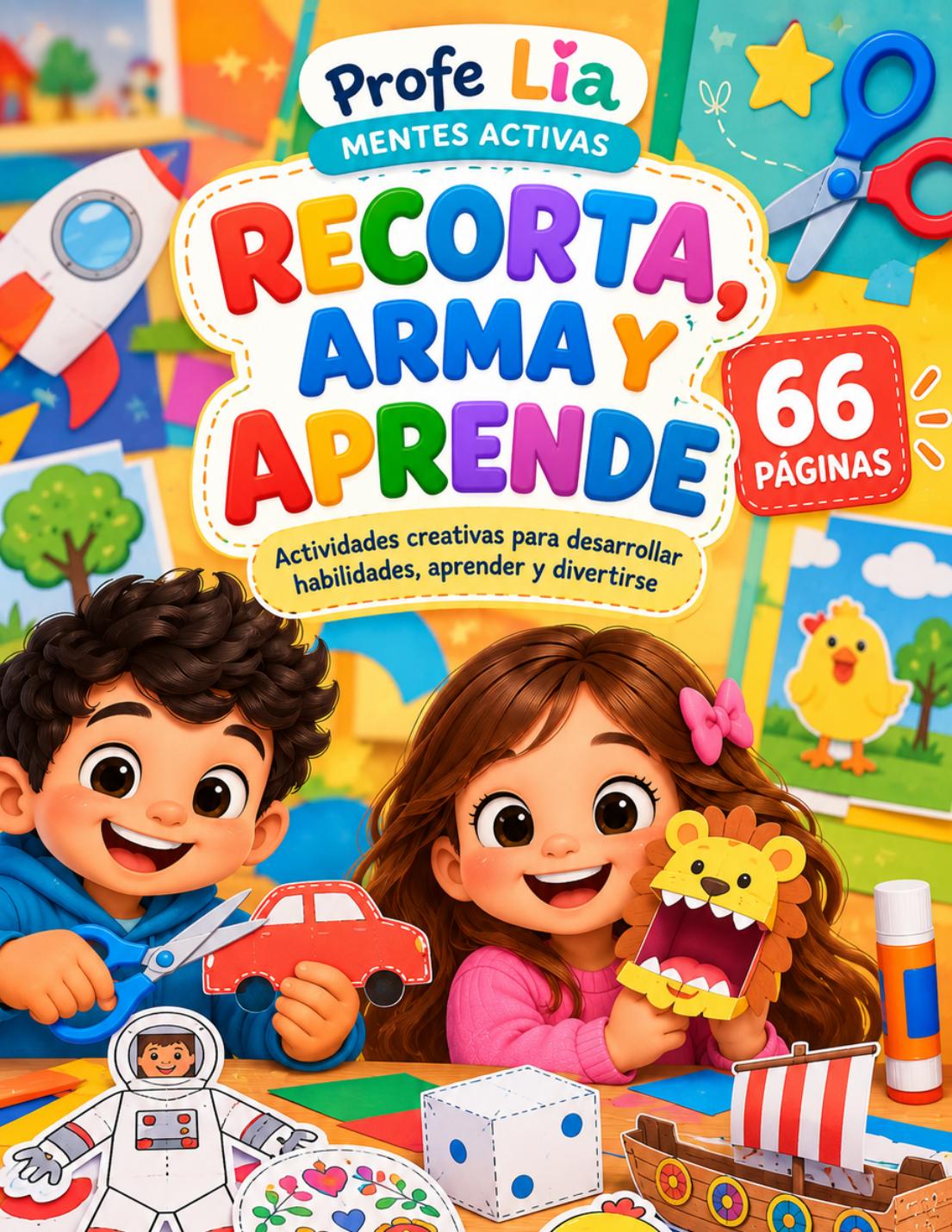 Cuaderno para recortar — Recorta, arma y aprende